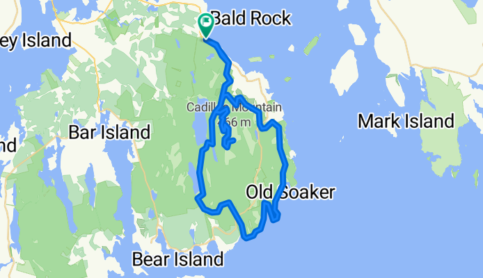 Acadia Park loop road