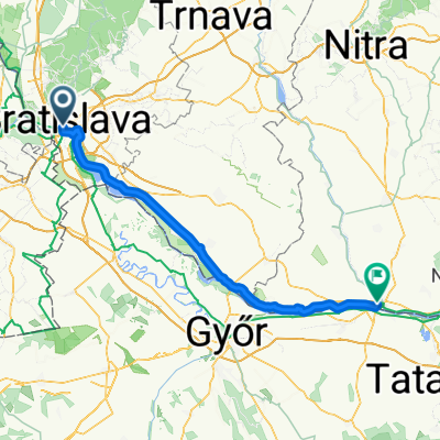 Bratislava to Komarno (1/9/15)