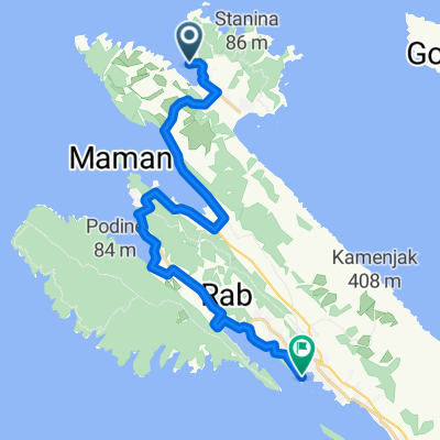 Urlaub 2009 Kroatien - Tag 2 - Insel Rab (Lopar - Rab)