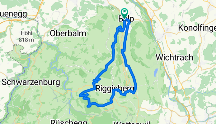 Belp - Gibelegg - Belp