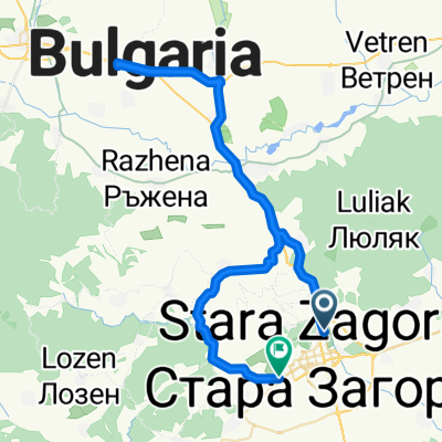 Загорка - Мъглиж - Борилово - Железник 