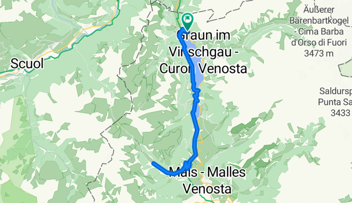 Open this route in Bikemap Web