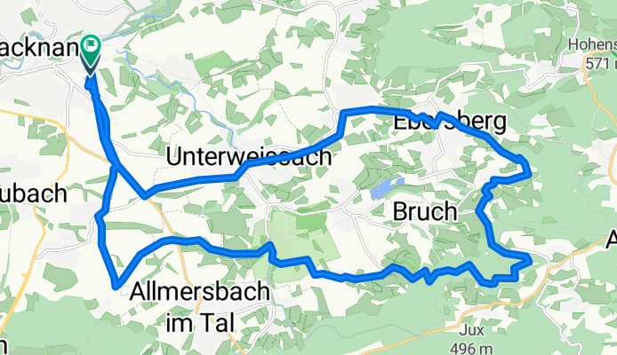 Open this route in Bikemap Web