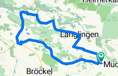 Route in der Bikemap App öffnen