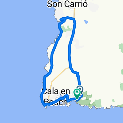 Menorca, Cami de cavalls am SW-Eck