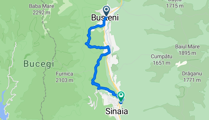 Tura 01.05.2015: Busteni C. Urlatoarea P. Tapului P. Stanii Sinaia