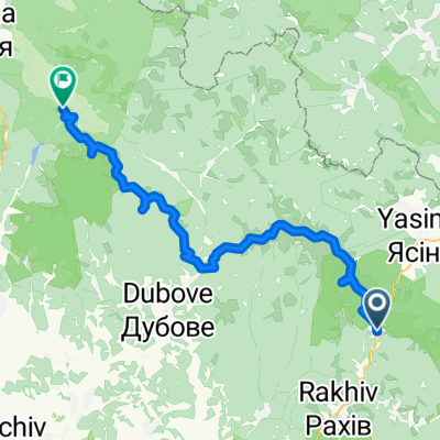 По хребтах Свидовець і Красна