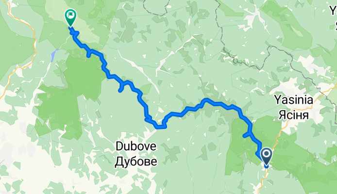 По хребтах Свидовець і Красна