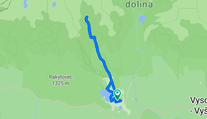 Štrbské pleso - vodopád Skok - Pleso nad Skokom a zpět