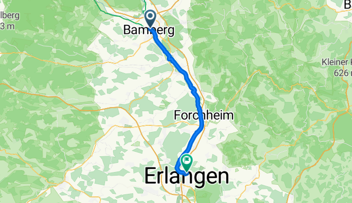 0919 Bamberg-Erlangen-42km-70hm