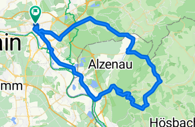 Route in der Bikemap App öffnen