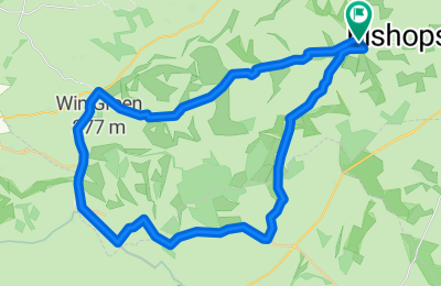 Route in der Bikemap App öffnen