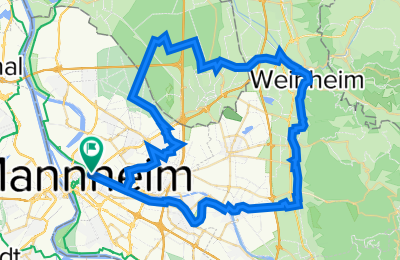 Route in der Bikemap App öffnen