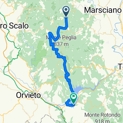 Mtb umbria San Vito in monte Corbara 