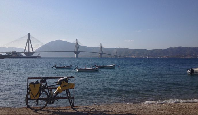 Foto 1 der Bikemap-Route "Greece tour 4) Astakos - Patrasso - Lampiri"