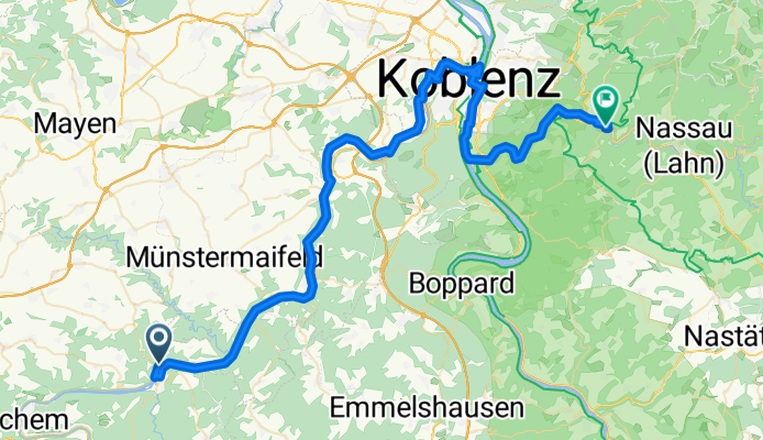 Treis-Karden nach Bad Ems
