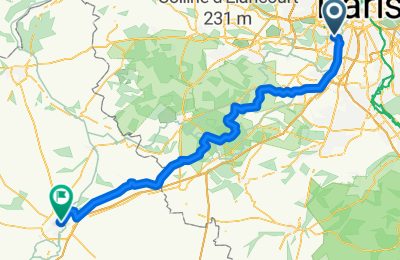 Route in der Bikemap App öffnen