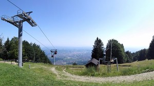 Punto saliente 6 lungo il percorso Bikemap "Črno jezero"