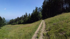 Punto saliente 4 lungo il percorso Bikemap "Črno jezero"