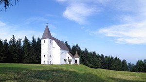 Punto saliente 5 lungo il percorso Bikemap "Črno jezero"