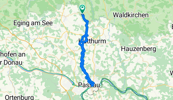 entlang der Ilz nach Passau