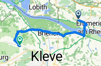 Route in der Bikemap App öffnen