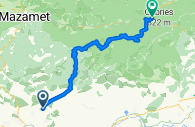 Route in der Bikemap App öffnen