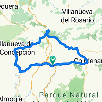 Casabermeja - Colmenar - Cauche - La Concepción - Casabermeja