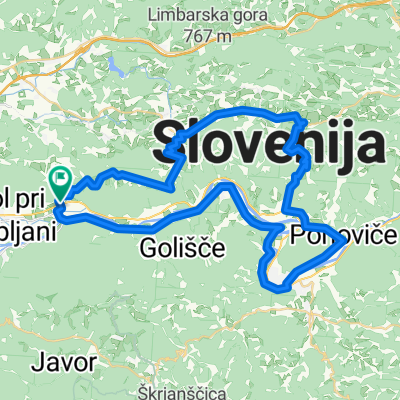 Dolsko-Križevska vas-Katarija-Kandrše-Vsče-Konj-Litija-Dolsko