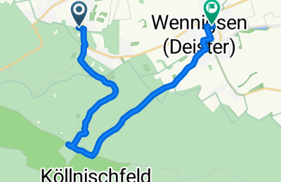 Route in der Bikemap App öffnen