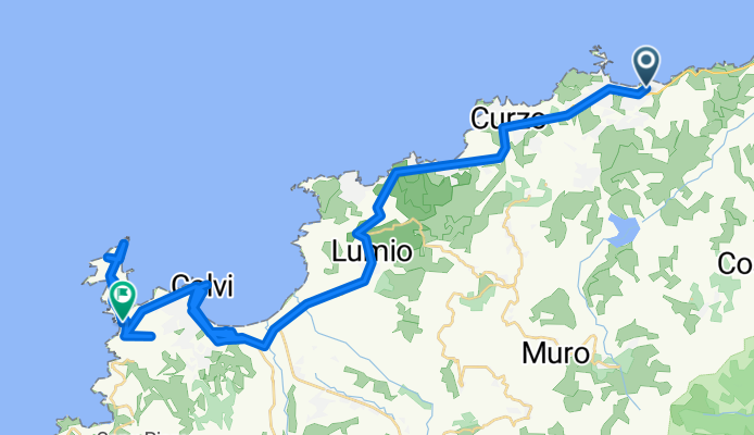 l'Ille Rousse - Calvi (a ještě dál)