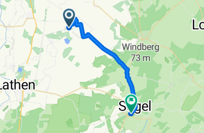Route in der Bikemap App öffnen