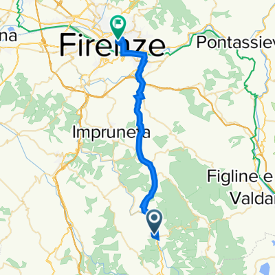 Toscana: Florence-Greve in Chianti