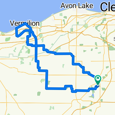 Clockwise to Vermilion