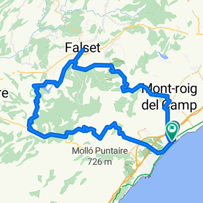 CX Camping Playa Montroig-Colldejou-Falset - Tivisa -Pratdip-Camping