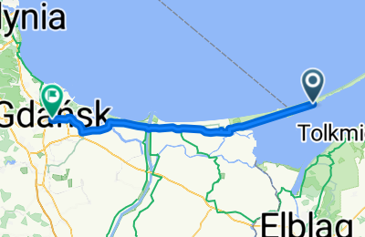 Route in der Bikemap App öffnen