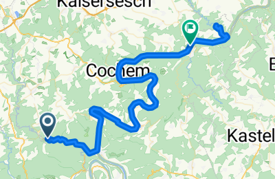 Route in der Bikemap App öffnen