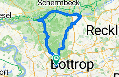 Route in der Bikemap App öffnen