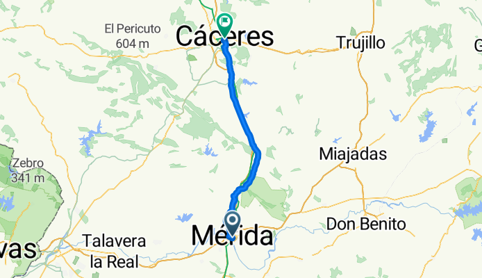 Mérida-Cáceres