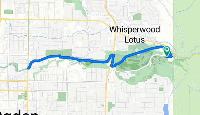 Rainbow Gardens to Washington Blvd.