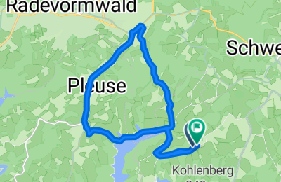 Route in der Bikemap App öffnen