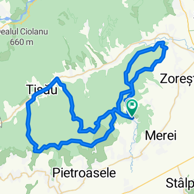 Sarata Monteoru  traseul XCRiders