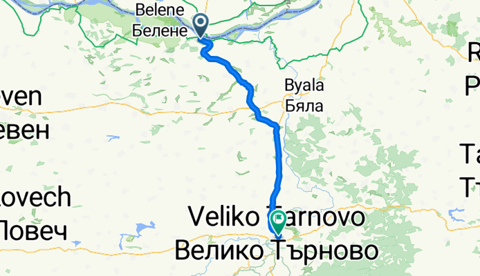 Svishtov (Zimnicea RO) - Veliko Tarnovo