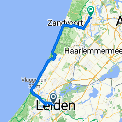 leiden - strand - haarlem