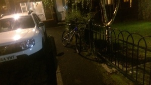 Highlight 1 along the Bikemap route "Recording from 21 September 20:41"