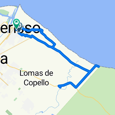 Ruta 11 - Balandra - Los borrachos - Terraplen