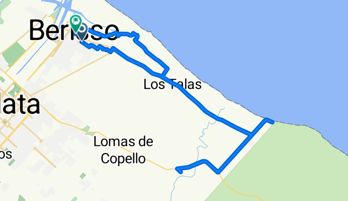 Ruta 11 - Balandra - Los borrachos - Terraplen