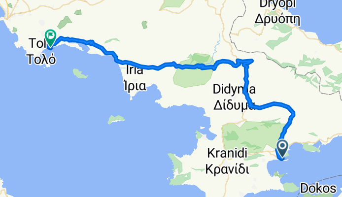Greece tour 7) Ermioni - Kallithea (Nauplio)