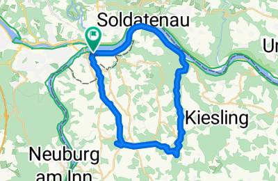Route in der Bikemap App öffnen