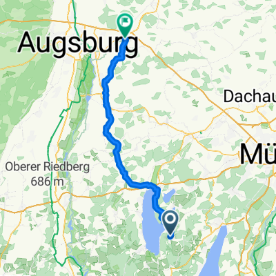 Andechs - Dasing, 64 km